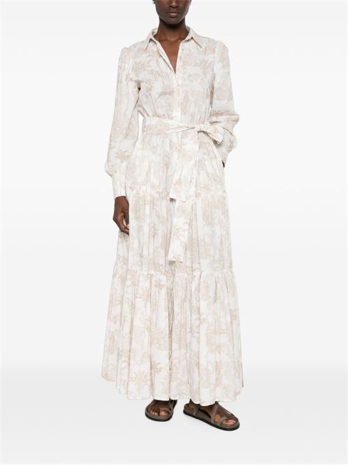Abito donna MC2 Saint Barth Jensen bianco con ricami MC2 SAINT BARTH | JENSEN09337L
